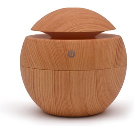 Humidificador De Aire De 130 Ml, Difusor De Aire USB, Humidificador De Aire por Ultrasonido, Máquina De Aromaterapia De Aceite Esencial con Luz De