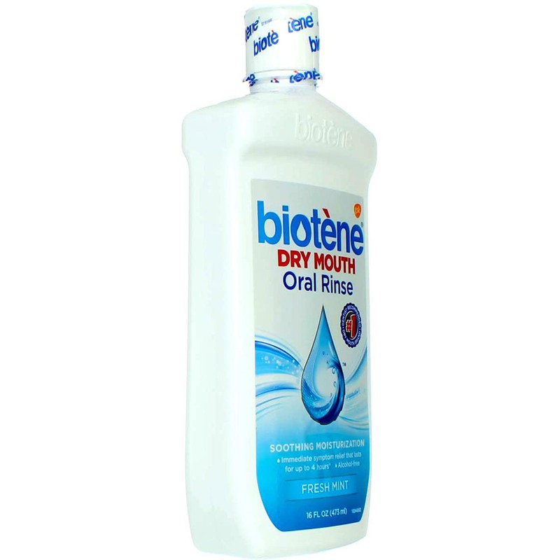 Biotene Dry Mouth Oral Rinse, Fresh Mint 16 oz (