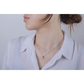 Diamond Letter Necklace Letter Y, [Certified Canadian Diamonds] Solitaire Sterling Silver Initial