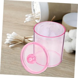 Ciieeo Cotton Swab Box Lid Airtight Container for Makeup Vanity Organizer Desk Organizer Box