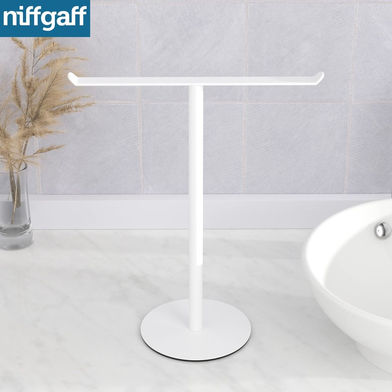 Towel Rack T-Shape Hand Towel Holder for Bathroom, Headband Holder