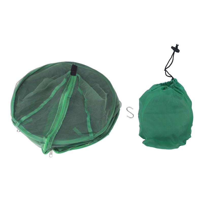 Hanging Drying Mesh Green Dust Proof Elastic Foldable Drying Net