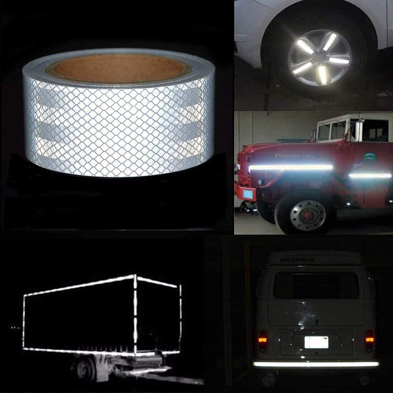 XFXIA Reflective Tape, Waterproof Self Adhesive Dot Reflective Tape Outdoor