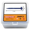 INDPROD Pocket Hole Screws 1-1/2 inch,#8 x 1-1/2" 200 Pcs