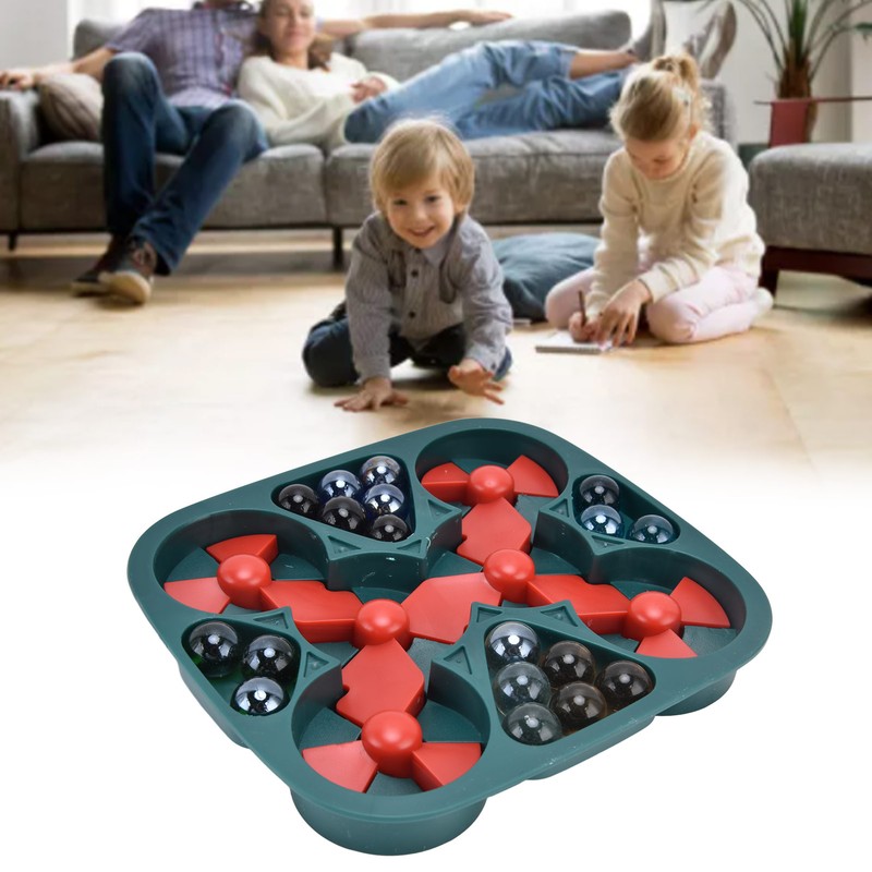 Rotate Pinball Game with Base Relieve Stress Bead Game Kids
