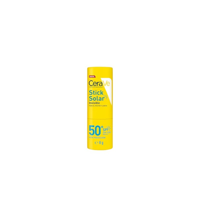 CeraVe Stick Solar Invisible 50FPS alta protección solar para rostro