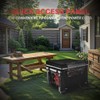 Running Generator Cover, 38"Lx28"Wx27"H Universal-size Generator Cover. 600D+210D Heat-reflective Lining.