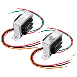 Fiada 24V 40VA Control Transformer, Primary 120, 208, 240V Secondary 24V, HVAC Furnace Transformer Multi Tap (2 Packs)