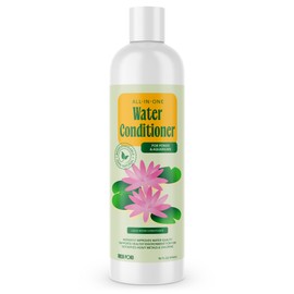 Aquarium & Pond Water Conditioner – Instantly Detoxifies Tap Water for Fish - Removes Ammonia, Chlorine, Chloramine - All-in-One Solution Treats 9,600 Gallons - 1 qt.
