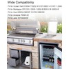 Range Valve Knob for Kitchen Gas Stove Compatible with D-Shaped