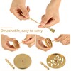 DOITOOL Brass Incense Holder for Sticks Pack of 5 Shape
