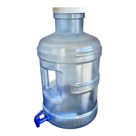 AquaNation 5 Gallon BPA-Free Water Bottle – Durable Tritan Plastic with Wide Big Mouth for Easy Filling & Cleaning – Dispensing Spigot – Reusable for Home, Office, Kitchen & Outdoor Use
