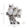 Owl Figurines,Cute Owl Statue,Small Decor Items,Sculpture Ornament for Home Office