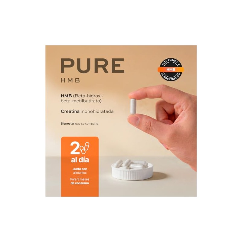 B Life HMB 1000mg | 180 Cápsulas | Potenciado con