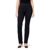 Gloria Vanderbilt womens Amanda Classic High Rise Tapered Jeans, Black,