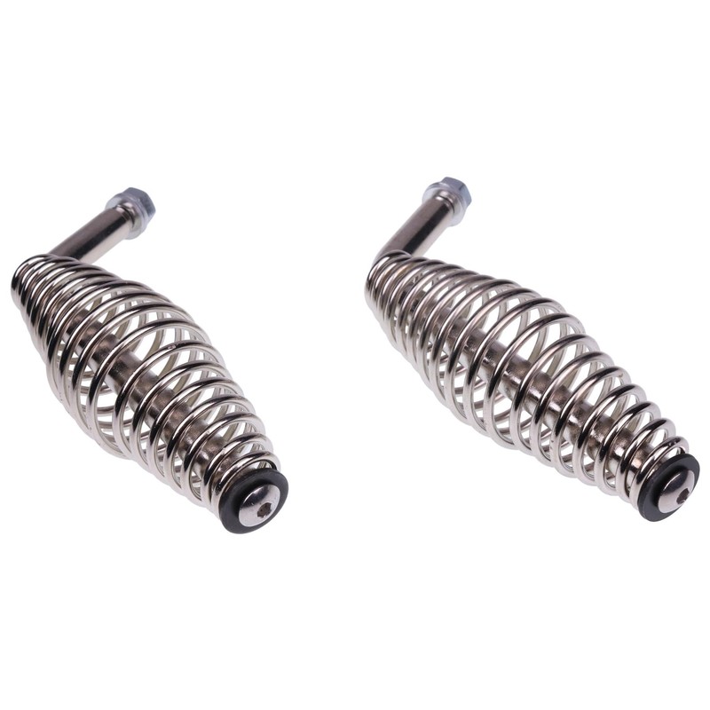 Chamixx 2X 5'' Stainless Spring Handles with 1/2" Steel Rod