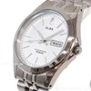Seiko AQGK471 Men's Wristwatch, Alba, Standard Quartz, Silver, Silver, Bracelet