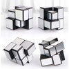 Mirror Cube 2x2x2 Speed Cube 2x2 Magic Cube Puzzle for