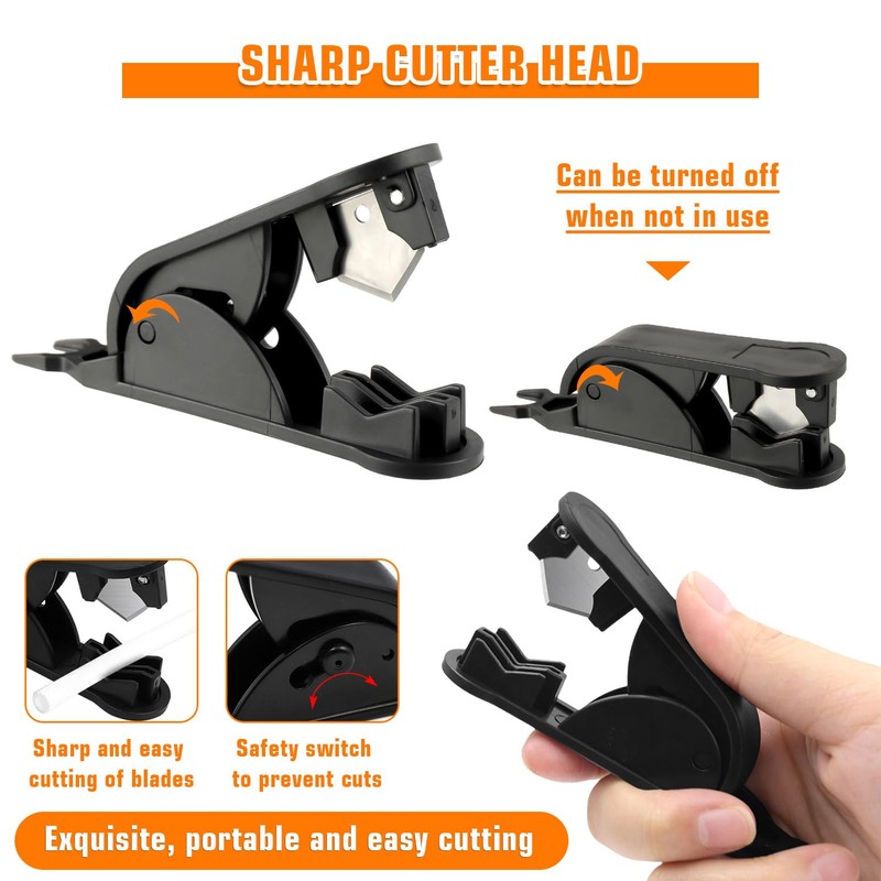 HUAREW 3PCS Drip Irrigation Tubing Hole Punch Cutter Tool Set,
