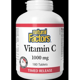 Natural Factors Vitamin C 1,000mg Time Release - 180 Tabs