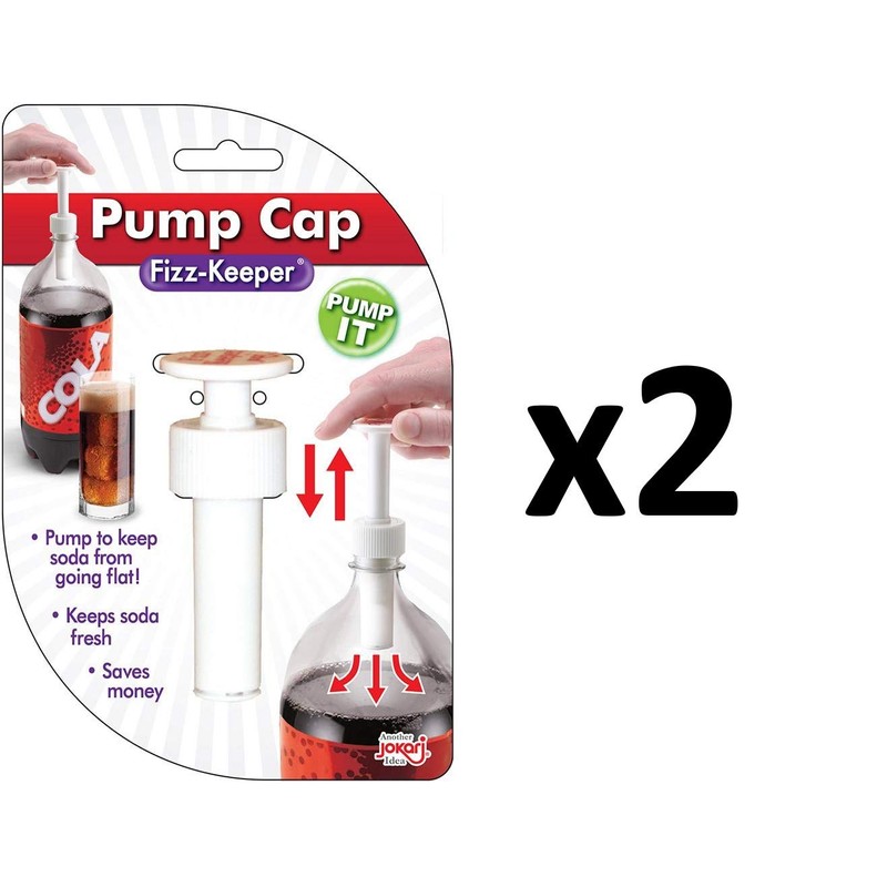 Jokari 05002 – Fizz Keeper Pump Cap for 2 Litre