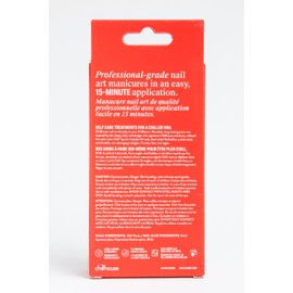 Chillhouse Chill Tips Signatures Press On Nails Kit, Rome & Jules - 24 Nail Shapes & Sizes, Dual-Sided Buffer & File, Cuticle Stick & Glue - Long-Lasting Nail Art Manicures