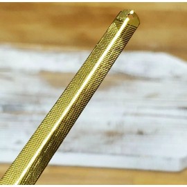 Revlon 2X Revlon ~ GOLD SERIES ~ Titanium Coated Nail File - Nwob