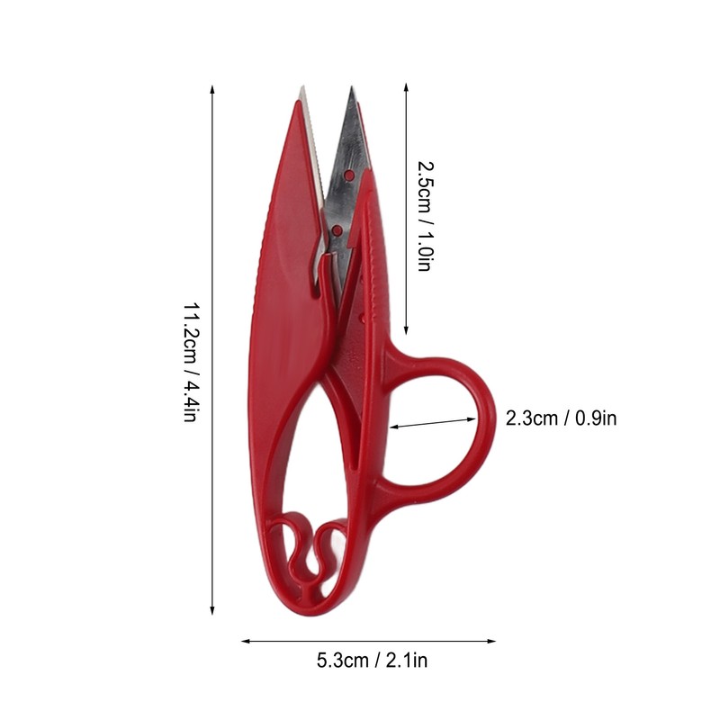 12Pcs Yarn Thread Snips Multifunction Stainless Steel Blade Quick Clip
