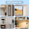 2PCS Monitor Memo Board, Acrylic Sticky Note for Computer Screens,Transparent
