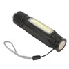 Flashlight Rechargeable Portable Aluminium Waterproof Nonslip Wearproof Pocket Flashlight