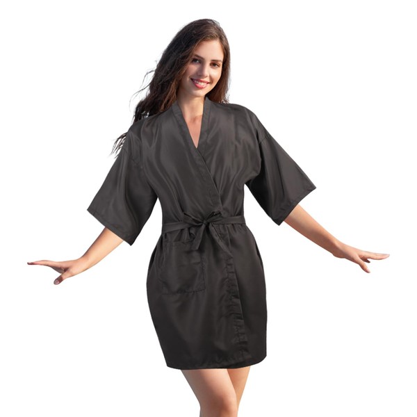 YELEGAI Salon Client Gown Robes Cape Hair Cutting Smock with