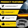 For Dodge Durango WD 2011-2023 Mirror LED Turn Signal Light