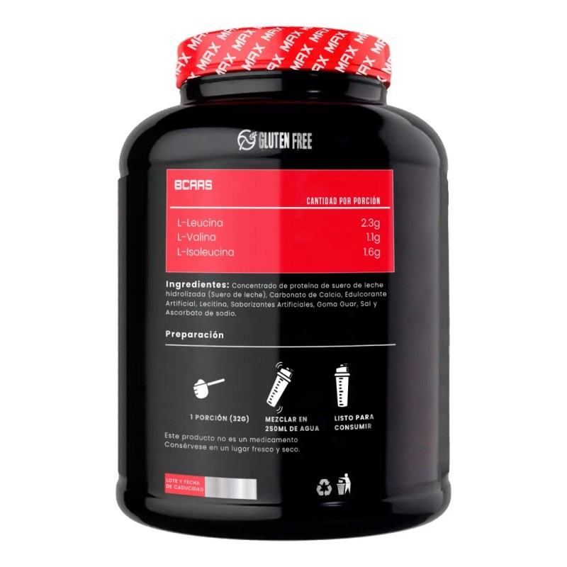 Proteína Isolate Maximo Protein 2.2kg 71 Servicios Sabores Vainilla