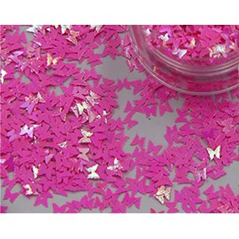 Nail Art Fantasy Pretty Pearl Butterflies 3mm 2g (53 Pearl Pink)
