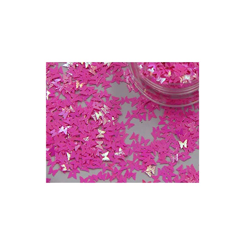 Nail Art Fantasy Pretty Pearl Butterflies 3mm 2g (53 Pearl