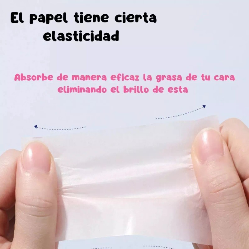 Mafab Papel Te Verde Absorbente De Grasa Facial Elimina Brillo