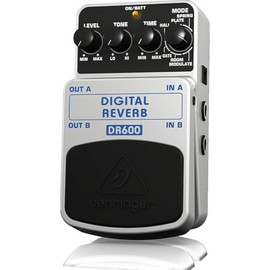 Behringer DIGITAL REVERB DR600 Digital Stereo Reverb Effects Pedal