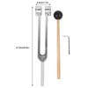Professional Tuning Fork 128 Hz Aluminum Sensory Standard Musical Instrument