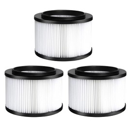 ATXKXE 17810 Replacement Filter fit for Craftsman 9-17810 Wet Dry General Purpose Vacuum Cleaner fit 3&4 Gallon, 3 Pack