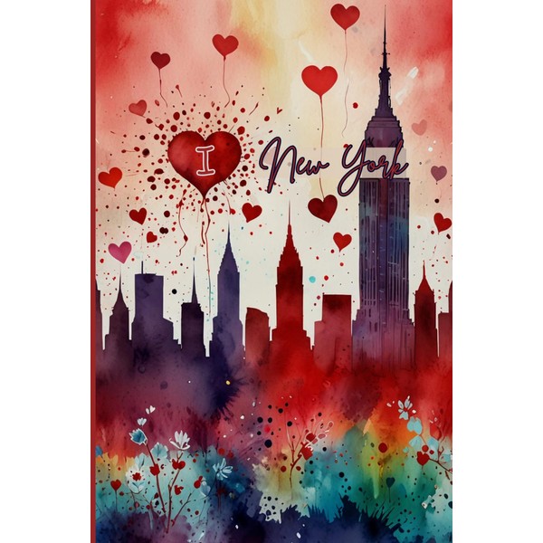 I Love New York Notebook | Red Edition – Lined