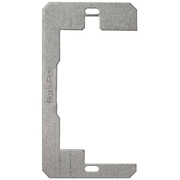 RACO Flush-Fit 999X 3PK Device Level Plate, No Size, Steel