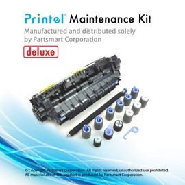 Printel New Compatible CF064A-DLX (CF064-67902-DLX) Deluxe Maintenance Kit 110V for HP LaserJet Enterprise M601 M602 M603, Includes RM1-8395 Fuser, RM1-5462 Transfer Roller &Tray 1-4 Rollers