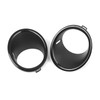 2 Trim Rings Fog Light Chrome Replacement for Mini Cooper
