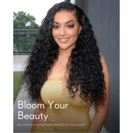 Arabella 6x5 Ready to Go Glueless Wigs Human Hair 230% Density Lace Front Wigs Human Hair 100% Special Curl Wave Wigs Pre Cut Lace Pre Bleached Wig Human hair (20inch, 6x5 Special Curl Wave Wig)