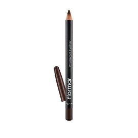 Flormar Waterproof Eyeliner Pencil, Intense Colour Payoff, Long-Lasting & Smudge-Resistant, 105 Warm Brown