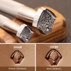 Leather Stamping Tool Dragon Scale Stamp Professional 304 Stainless Steel