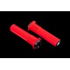 DMR Deathgrip 2 Flanged Handlebar Grips (Red, Thick)