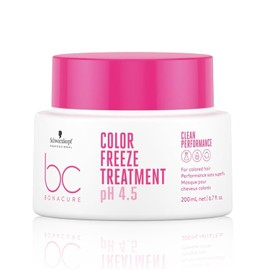 BONACURE - Color Freeze Mascarilla Tratamiento pH 4.5 200 ml, Tratamiento Reparador Cremoso, para Cabello Coloreados y Teñidos, Repara el Cabello, Devuelve el pH Óptimo, Previene Pérdida de Color
