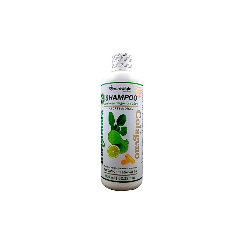 Shampoo Bergamota Colageno 950ml Labs Incredible
