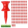 hzfengsheng Red Golf Tees Plastic Golf Tees Golf Pegs for